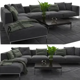 Frank sofa by b b italia